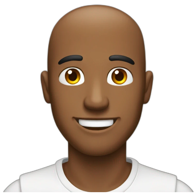 hombre dando la bienvenida con brazos abiertos emoji