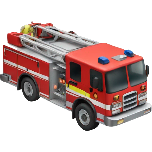 fire engine car emoji