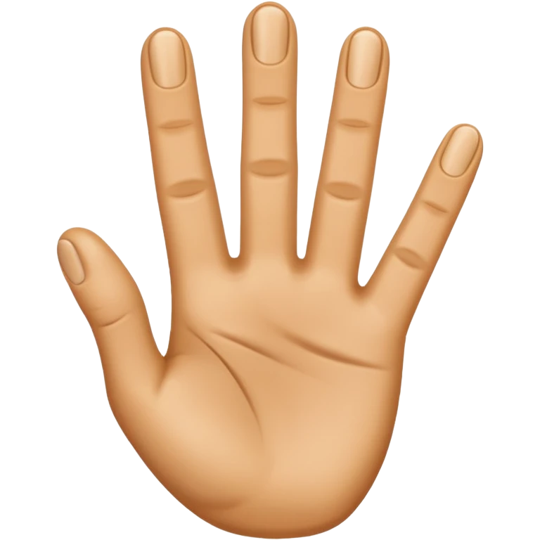 3 parmak emoji