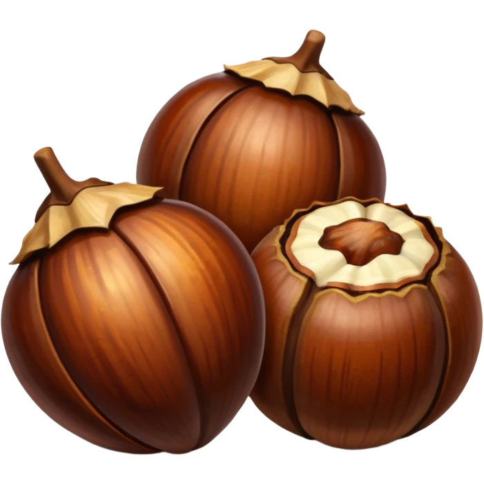 chestnuts emoji