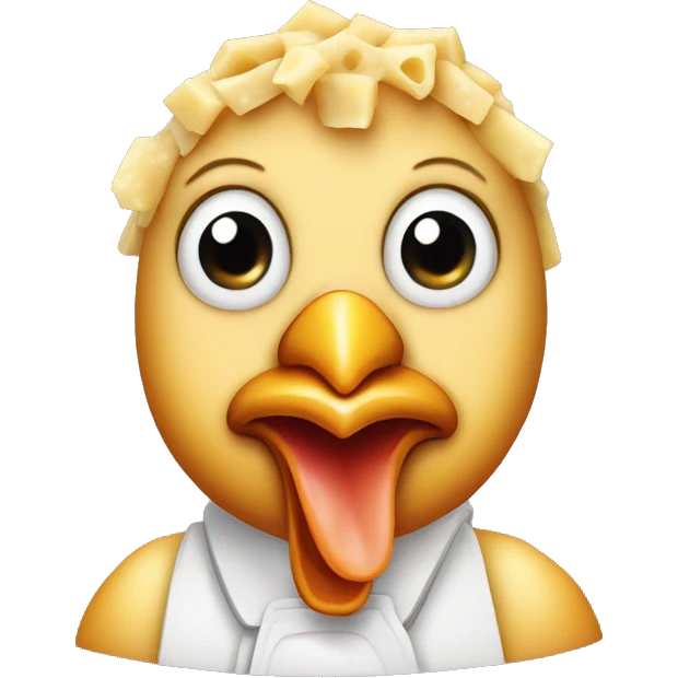 frid chicken with parmegiano on top emoji