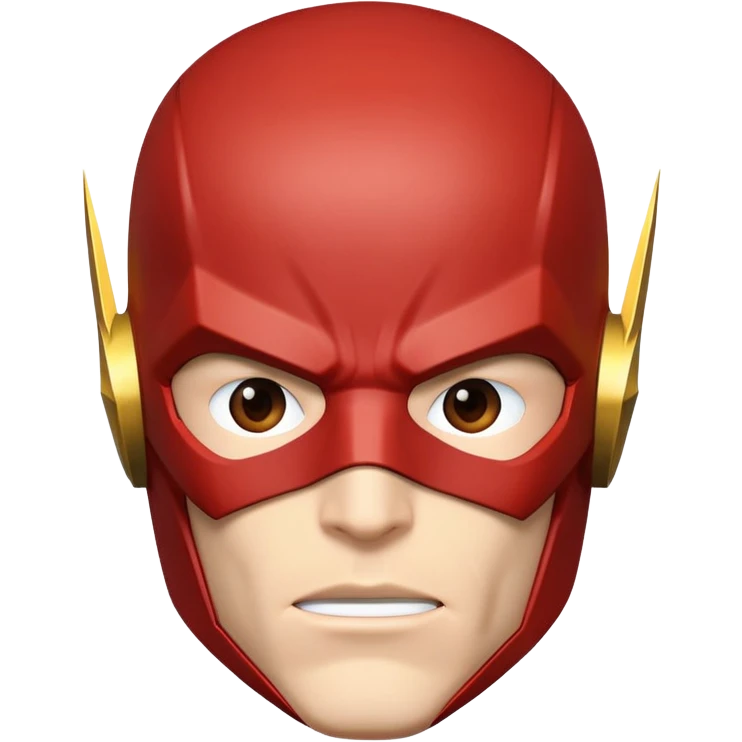  Superhero The flash face with mask emoji
