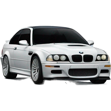 BMW M3 front view emoji