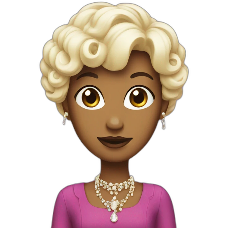 Dame fancy emoji