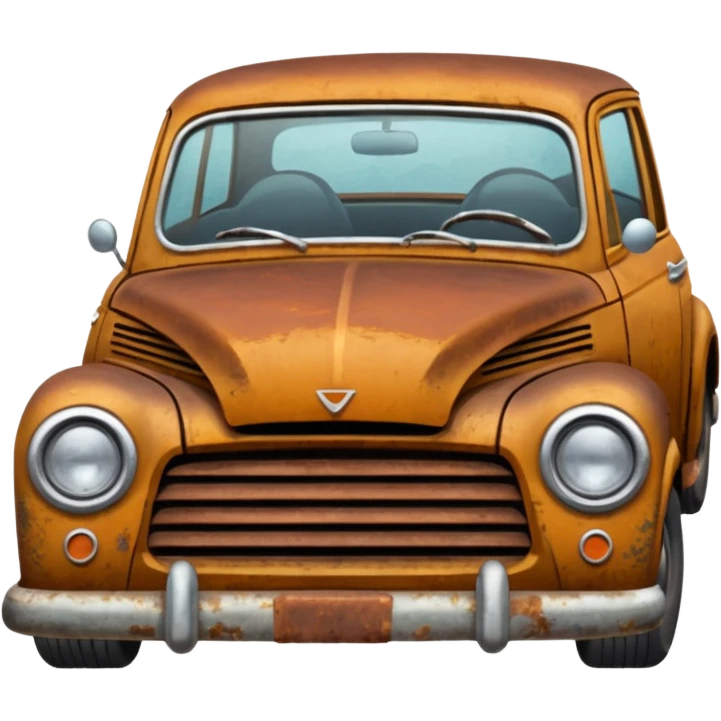 a crappy car emoji
