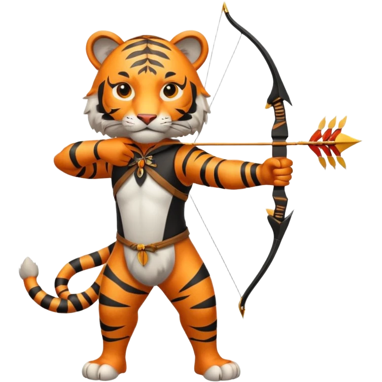 tiger archer emoji
