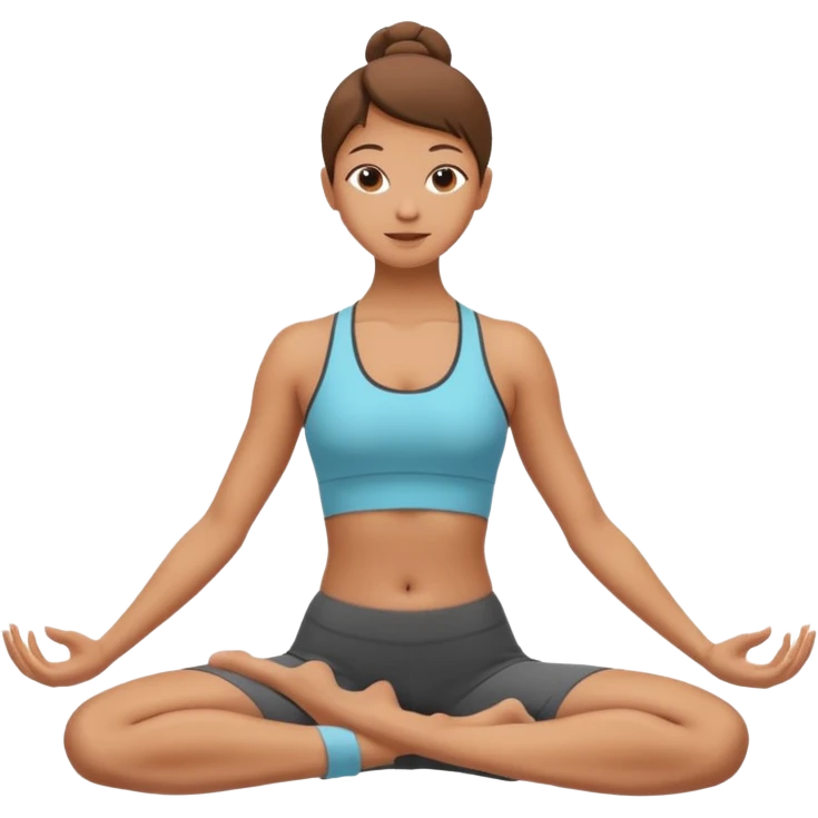yoga pose emoji