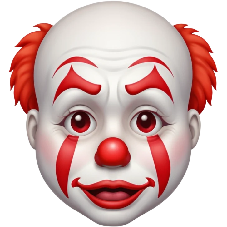 Crying clown emoji