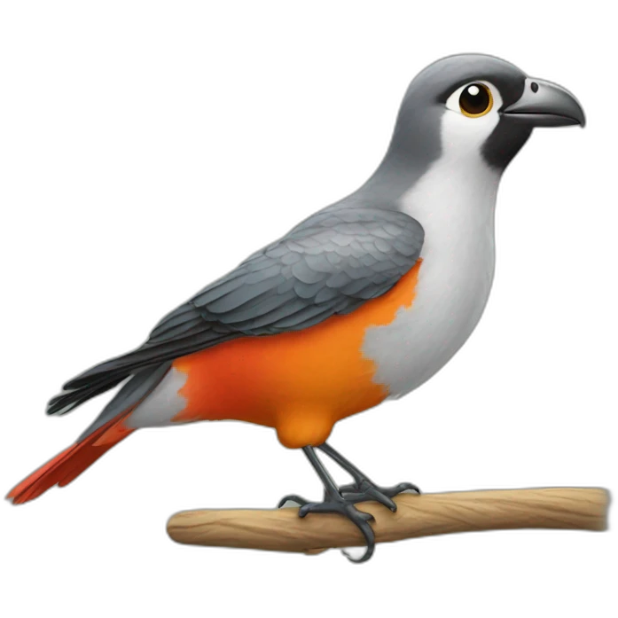 Pájaro abejarruco emoji