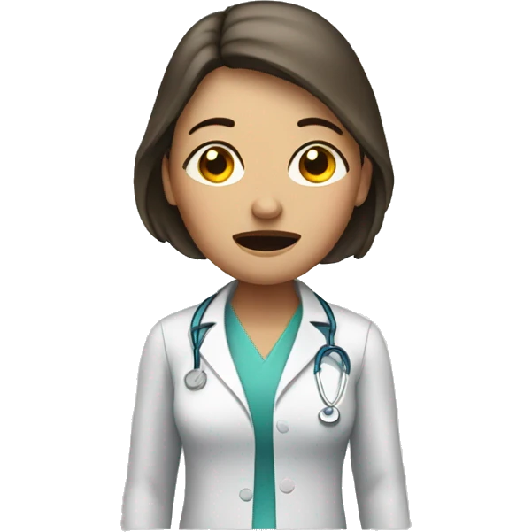 woman sick patient emoji