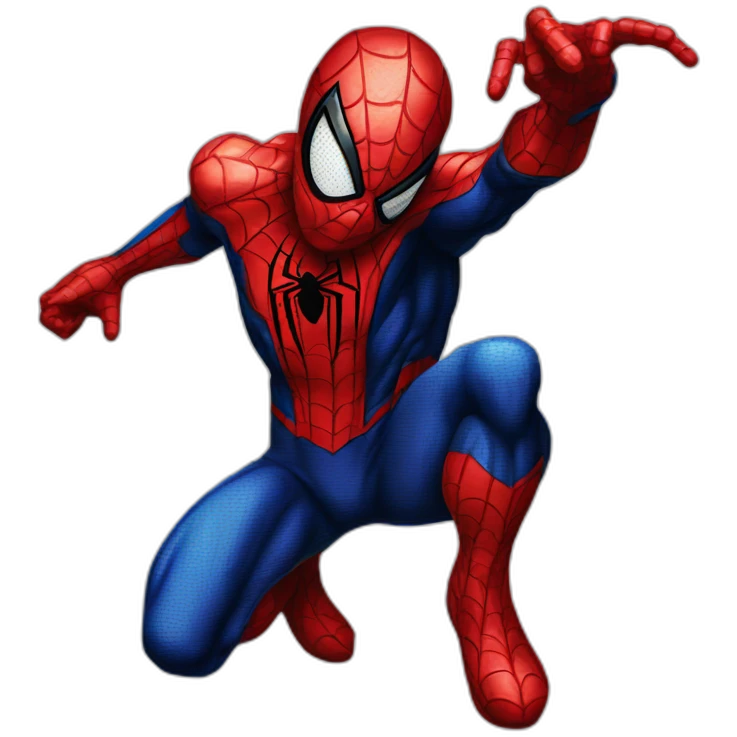 spider man in pixel art emoji