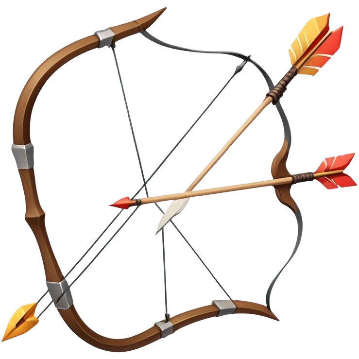 A bow with arrows emoji