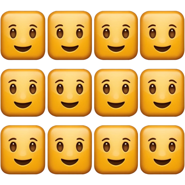 Crea una línea de cuadros como este "🟫🟫🟫🟫🟫🟫🟫🟫🟫" emoji
