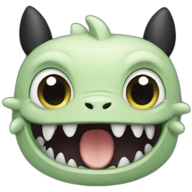 Toothless emoji