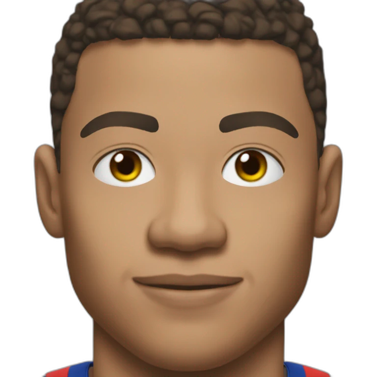 Kilian Mbappé emoji