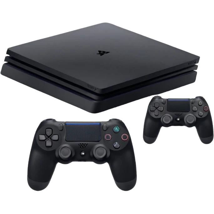 ps4 slim console only emoji