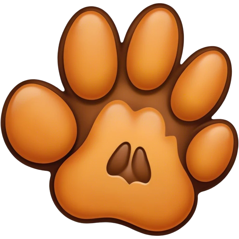 Single paw  emoji
