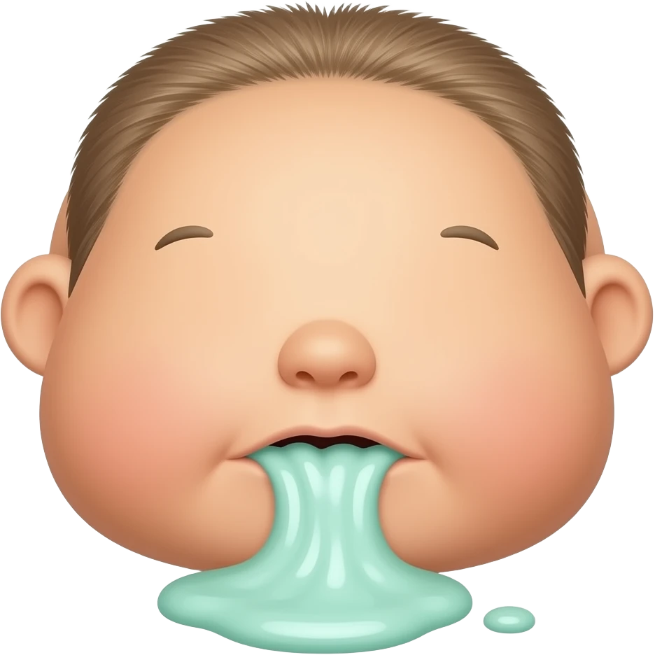 Toodler putting slime in too butt hole emoji