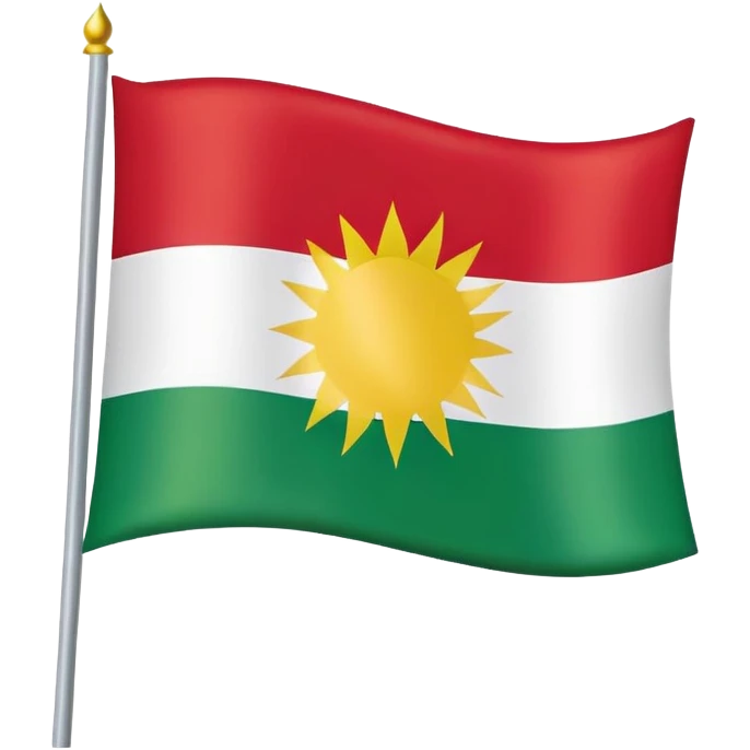 Kurdistan flag emoji