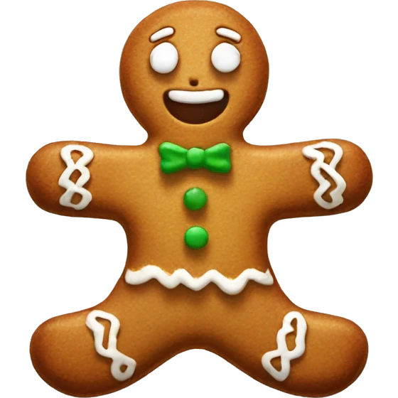 Gingerbread men  emoji