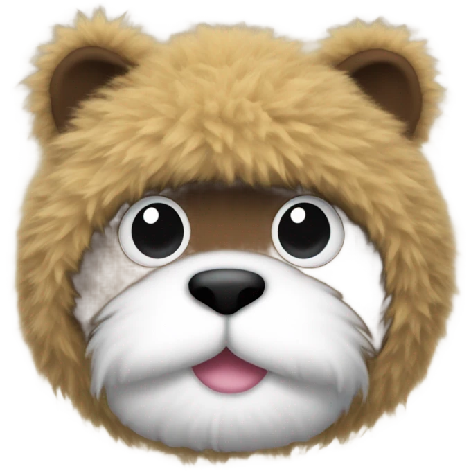 Hairy hoodie emoji