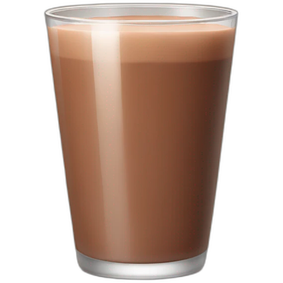 chocolate milk emoji