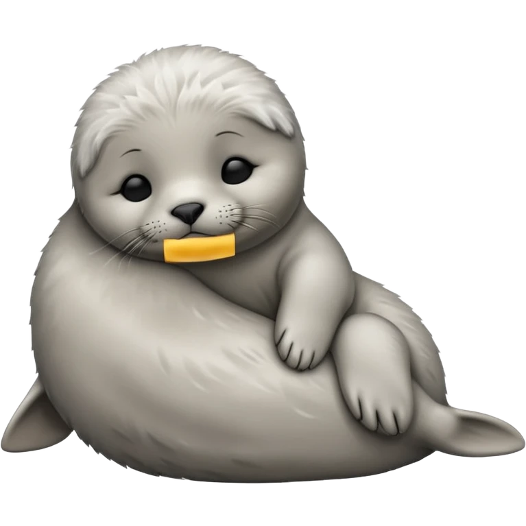 baby Seal sleeping emoji