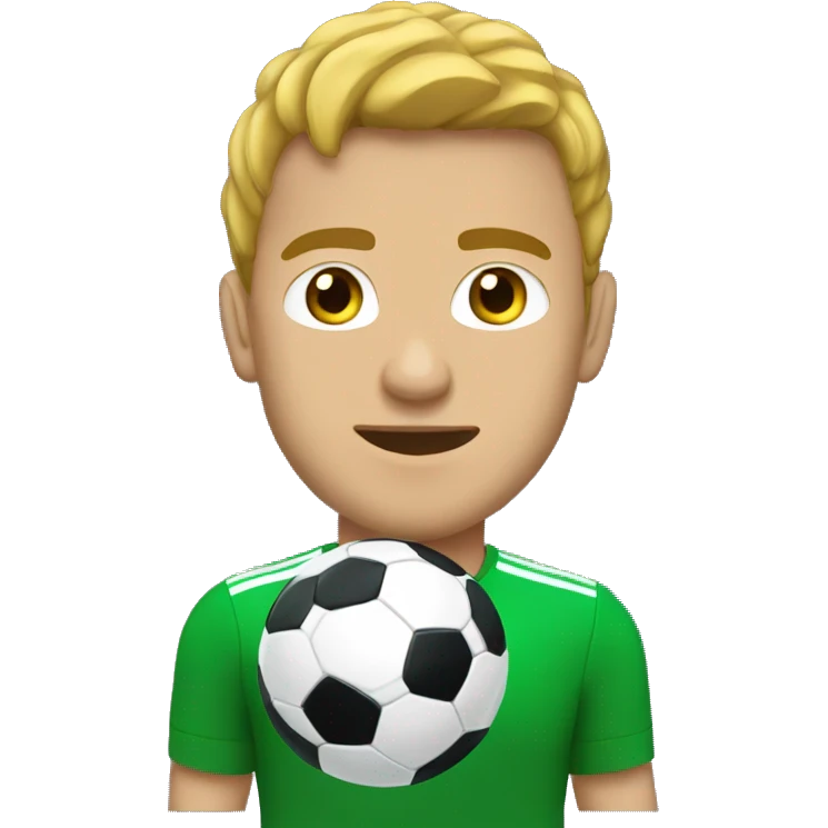 Persona jugando fútbol  emoji