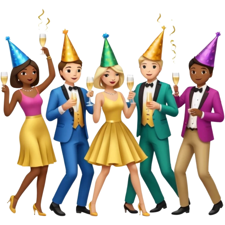 Halay çeken insanlar emoji