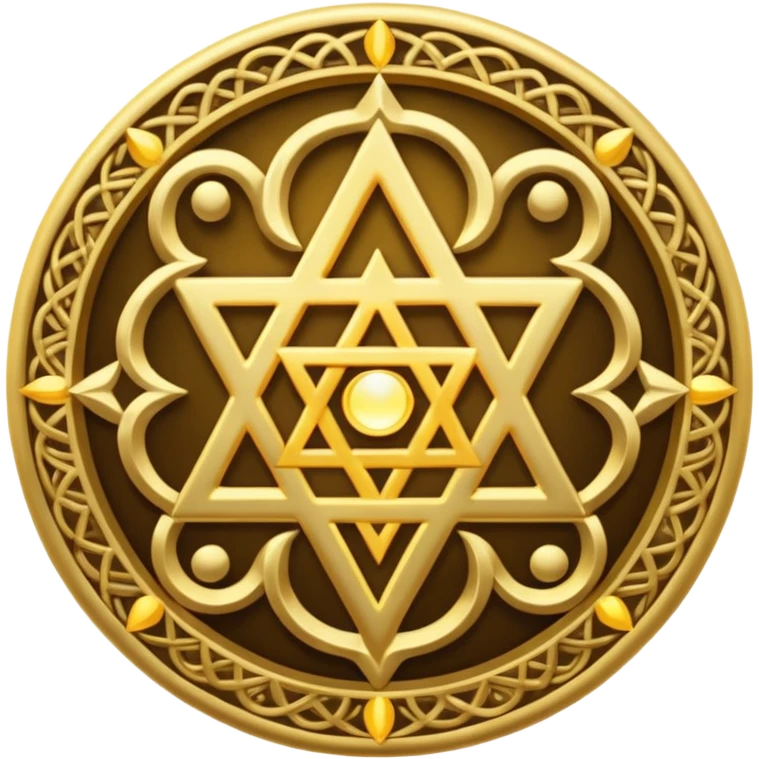 tetragrammaton glowing spiritual symbol emoji emoji