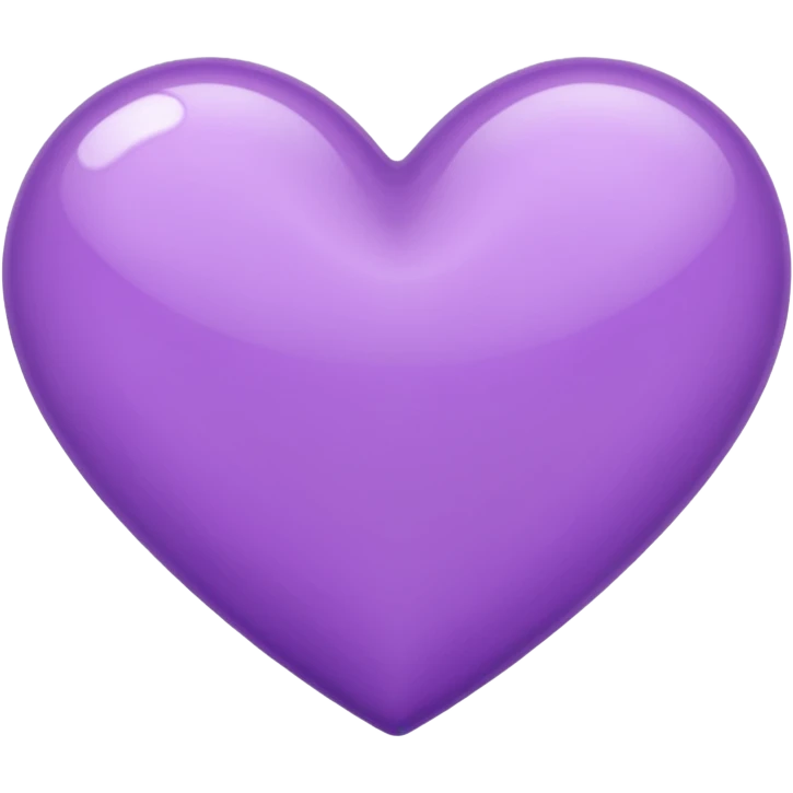 Coeur violet emoji