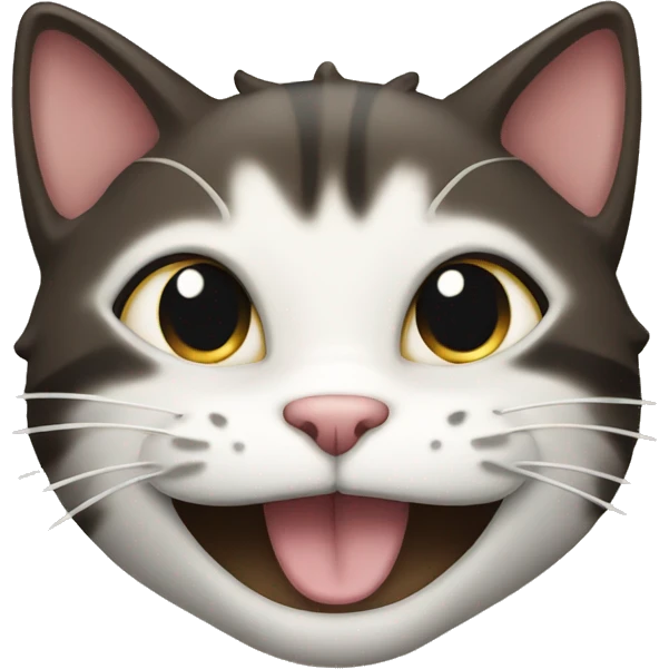 Grinning Face cat emoji