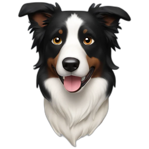 black-border-collie emoji