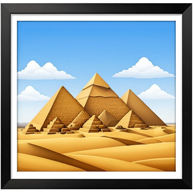 Pyramids of Giza emoji