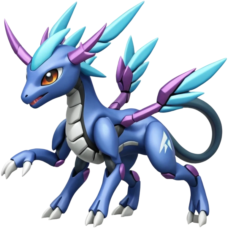 Meloetta-Genesect-Zekrom-Kyurem-Dialga-Suicune-Pteromon-hybrid emoji