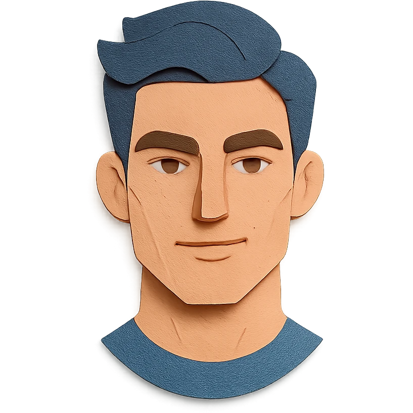 sigmaboy with confident and calm expression, kind eyes, pronounced cheekbones emoji
