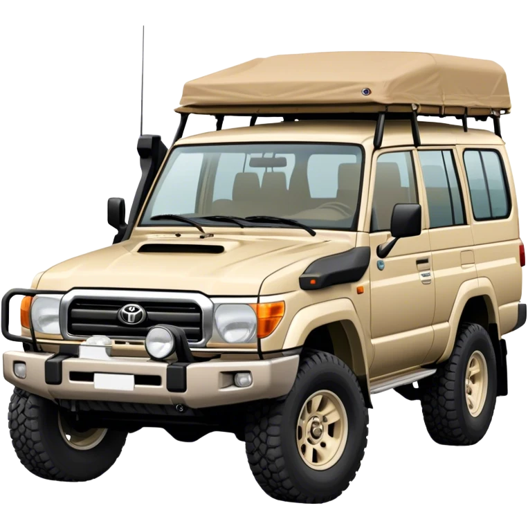 landcruiser 79 series - Toyota (Model Year: 2008) (Iconic colour: sand) emoji