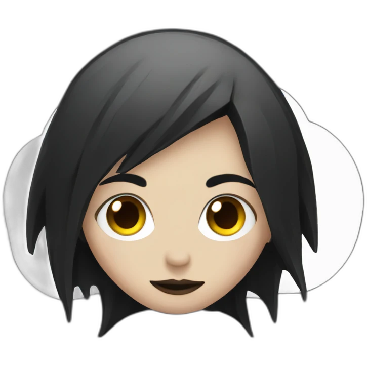 Goth emoji