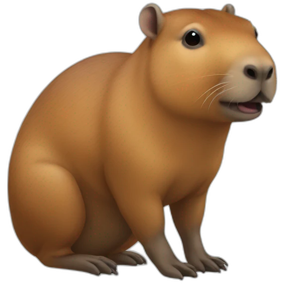 Capibara emoji