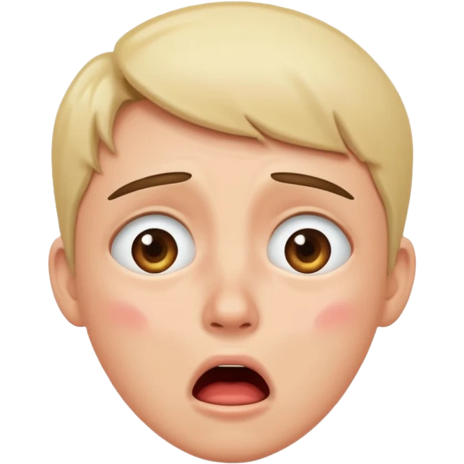 مستغرب ويبكي  emoji
