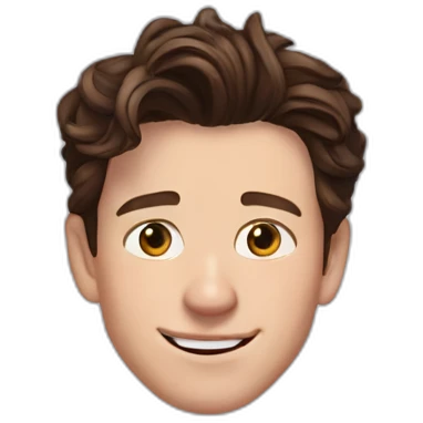 tom holland portrait emoji