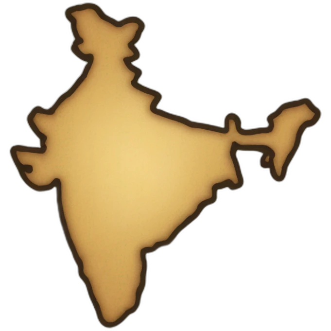 Indian map emoji