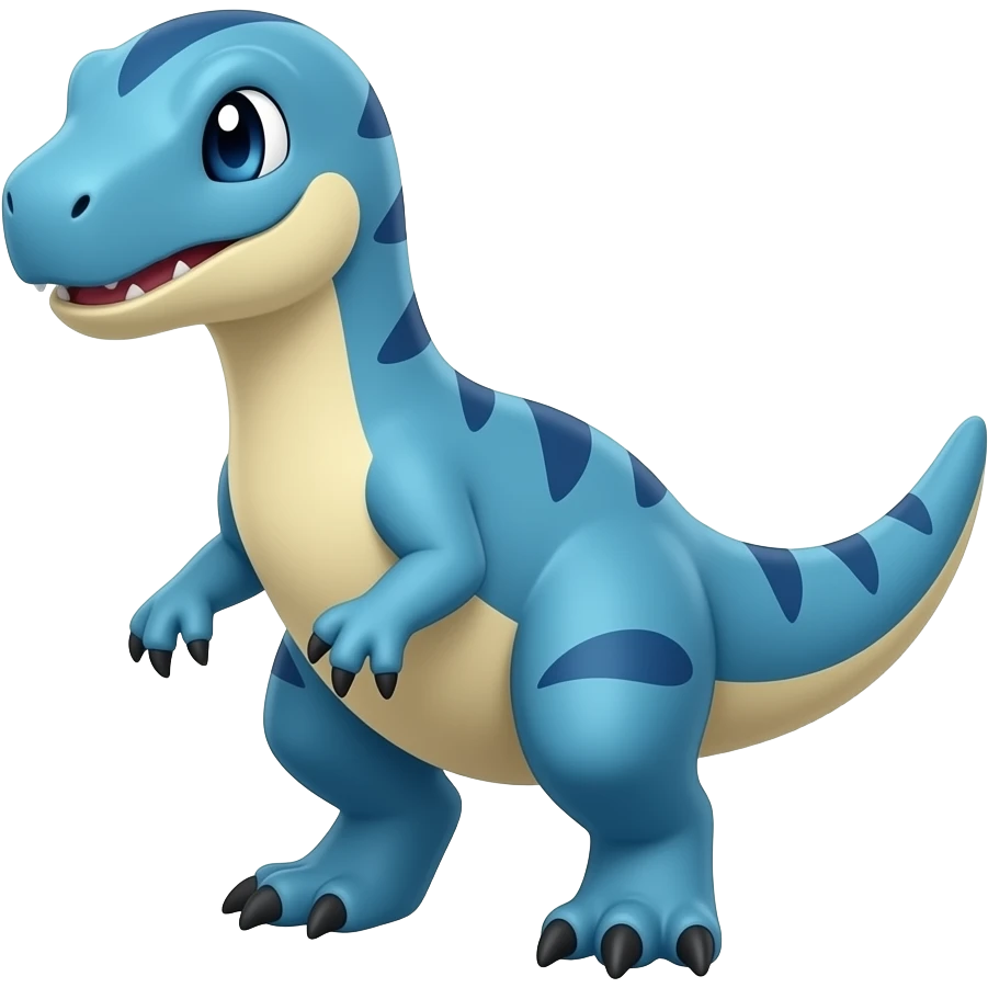 blue raptor fakemon emoji