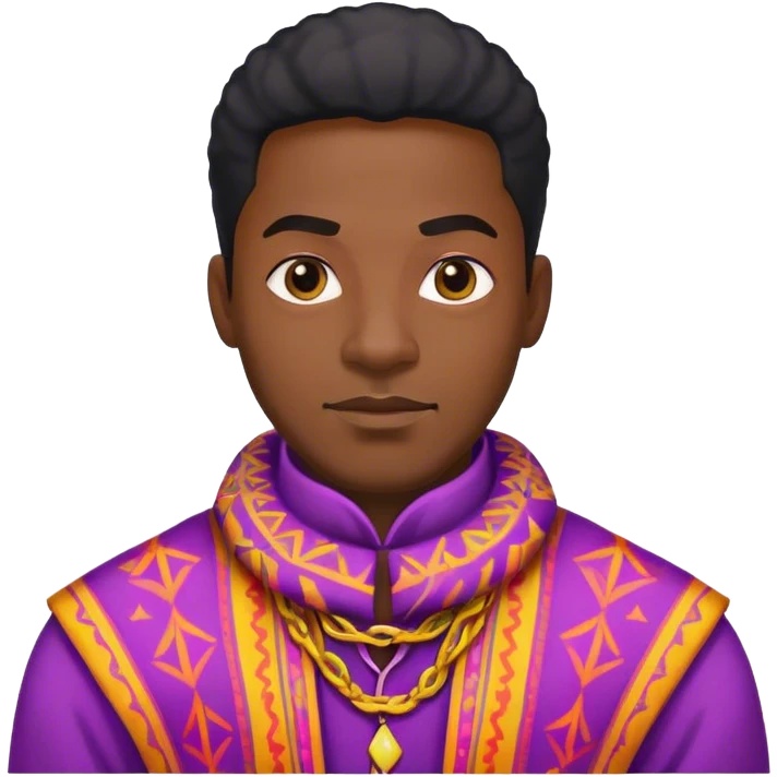 Lgbtq black man  emoji