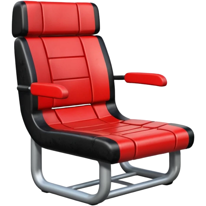 create an icon for an airbnb category - it should be a broken football seat emoji
