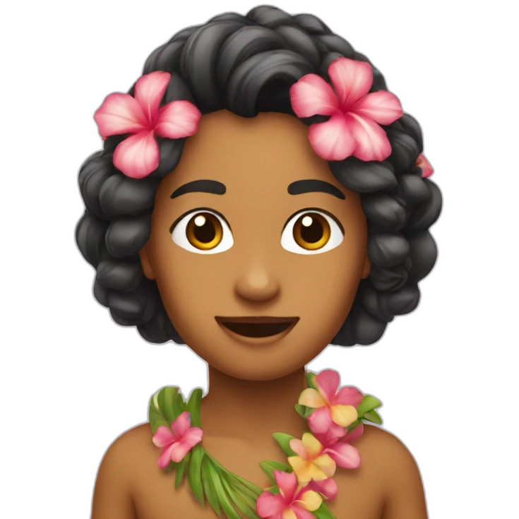 hawaïenne emoji