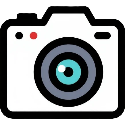 camera with an eye in the middle of the lens emoji
