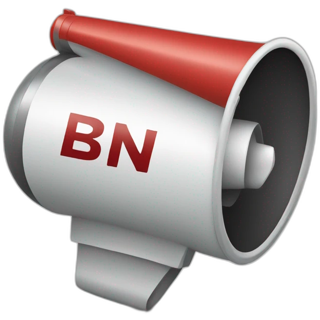 bni megaphone emoji
