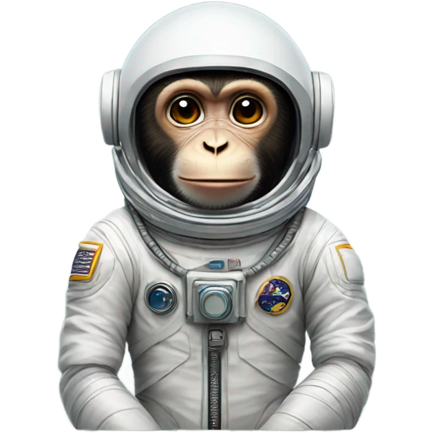 monkey in space suit emoji