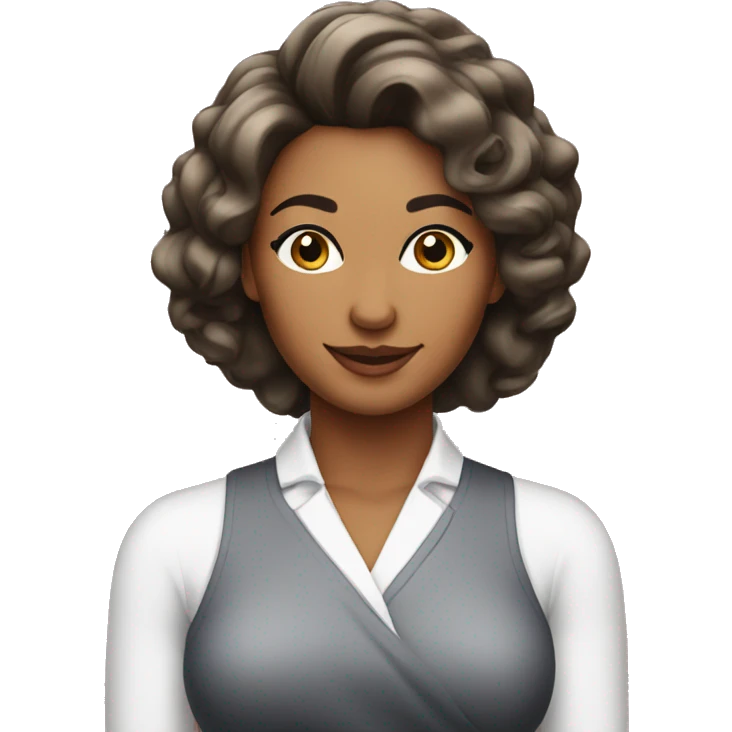 Good looking woman that recently got out of the beauty saloon emoji